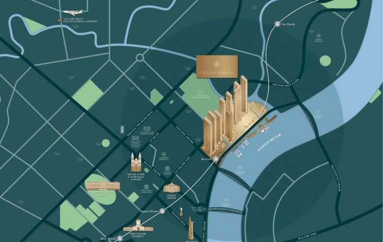 Vị trí Grand Marina Saigon