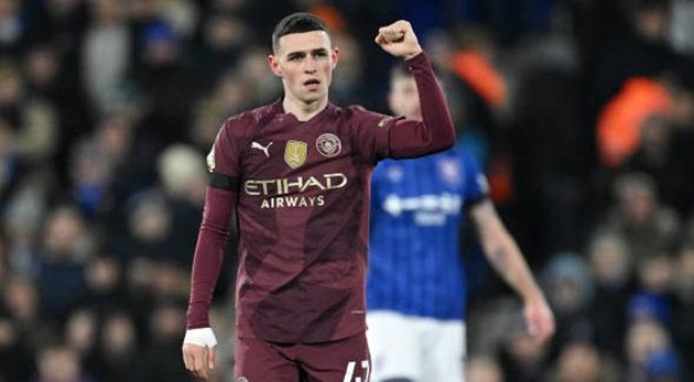 5 điểm nhấn Ipswich 0-6 Man City: Hàng công hủy diệt; Foden tìm lại chính mình