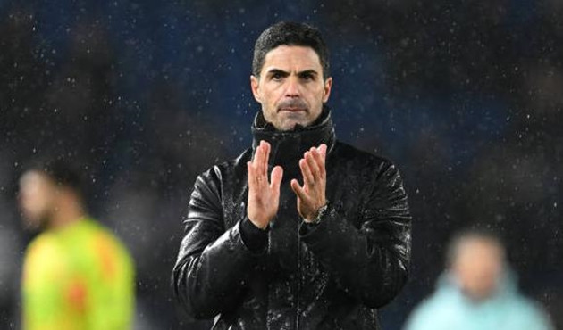 Arteta cùng Arsenal sẵn sàng đối mặt áp lực trong cuộc đua vô địch Premier League