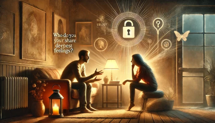 Ai là người bạn có thể tin tưởng để chia sẻ những cảm xúc sâu kín?