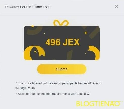 Airdrop 10,000,000 JEX