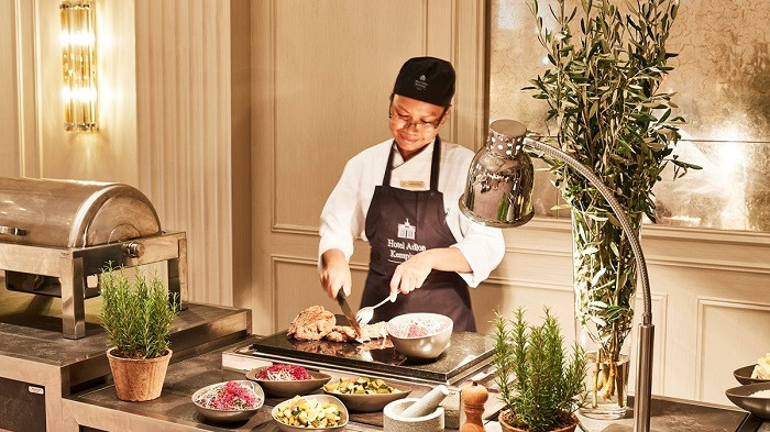 Ẩm thực tinh tế ở Khách sạn Adlon Kempinski