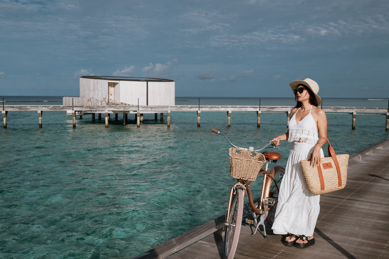 Ảnh chào đón ấm áp tại The Ritz Carlton Maldives