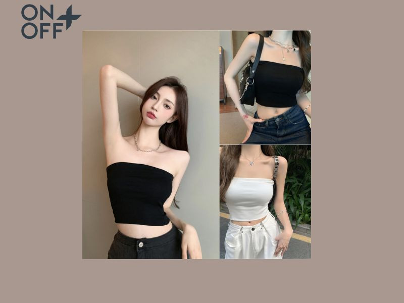 Áo bra ống chống tụt