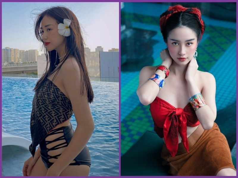 Áo croptop từ khăn bandana