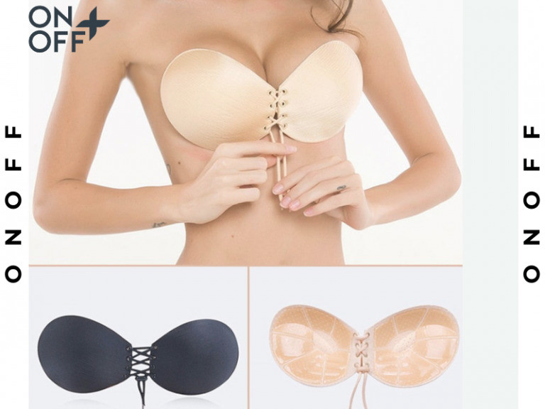 Áo dán ngực có dây rút