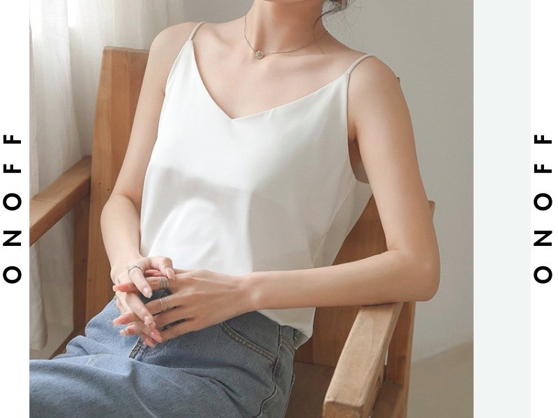áo dây cổ chữ V