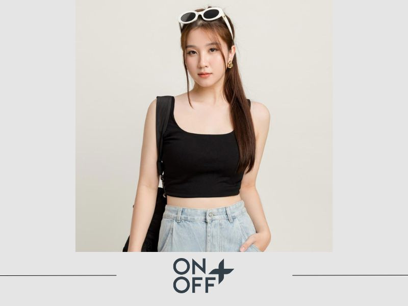 Áo hai dây bản to