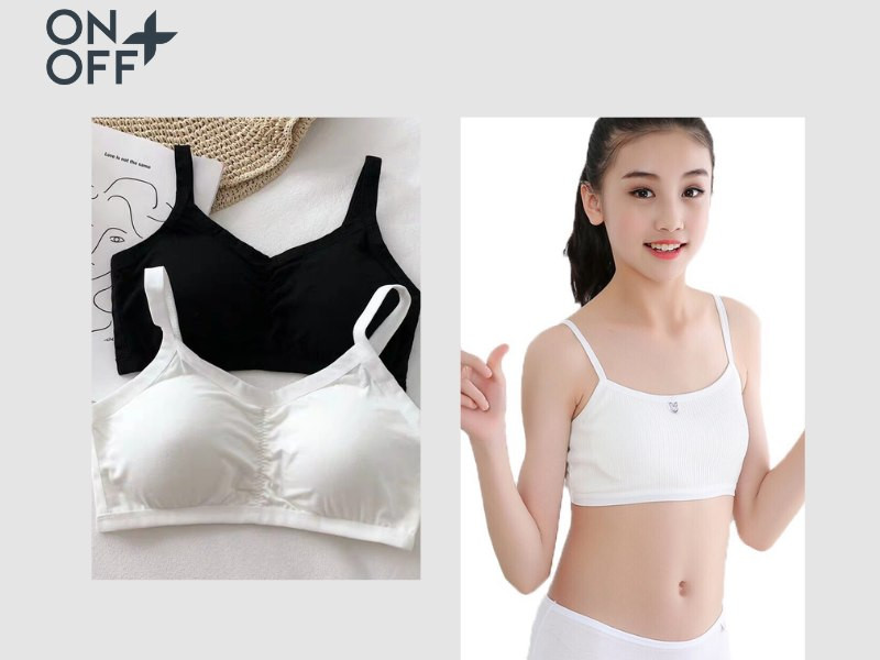 Áo lót lá được thiết kế dành riêng cho các bé gái tuổi dậy thì.