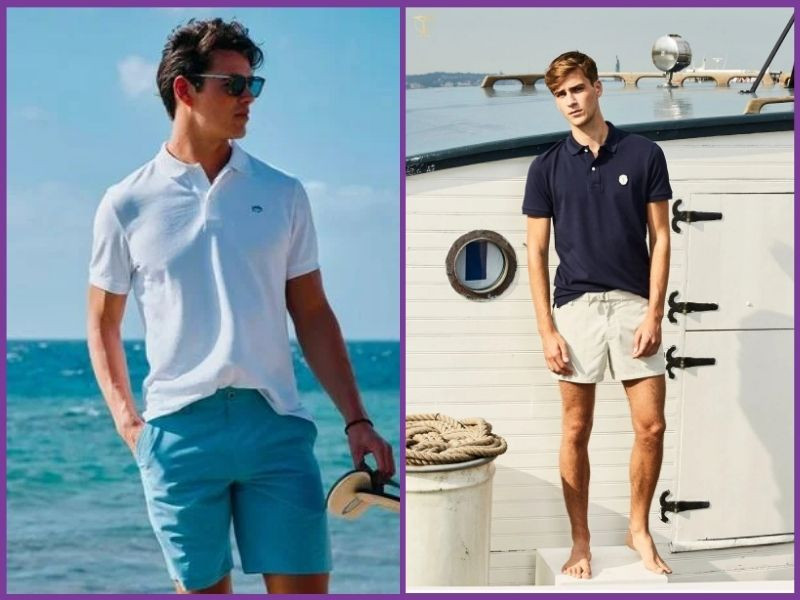 Áo polo lịch lãm phù hợp
