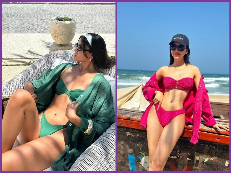 Áo sơ mi oversize đi biển