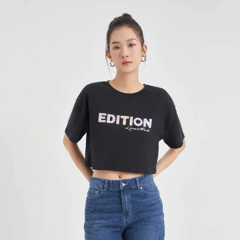 Áo thun croptop nữ