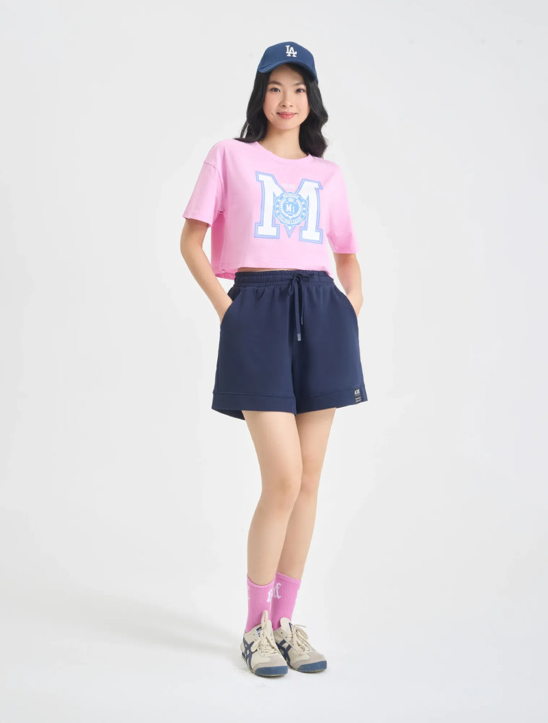 Áo thun phối quần short