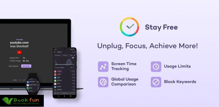 App quản lý thời gian dùng điện thoại: StayFree