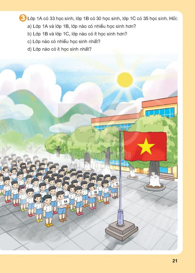 Bài tập luyện tập chung so sánh số có hai chữ số lớp 1 - File 3
