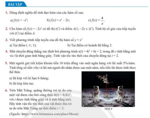 Đạo Hàm Lớp 11: Kiến Thức Cơ Bản Cần Nắm