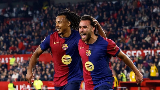 Barcelona trong một trận đấu