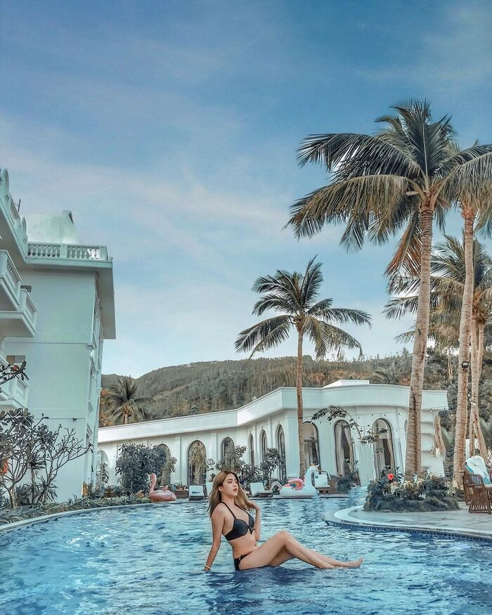 Bể bơi ngoài trời tại Seaside Boutique Resort