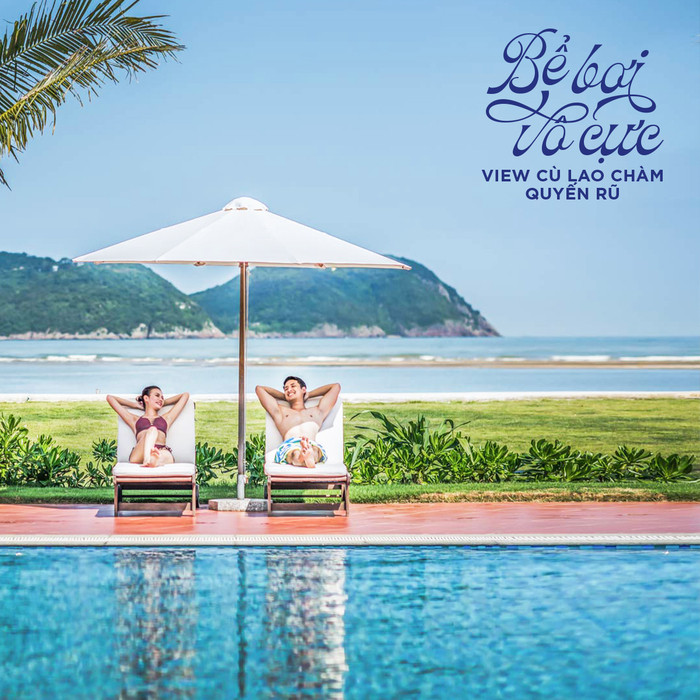 bể bơi ở Vinpearl Resort Hội An