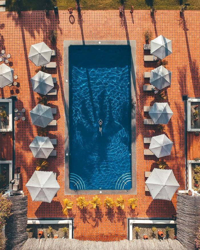 Bể bơi sang trọng tại Victoria Cần Thơ Resort