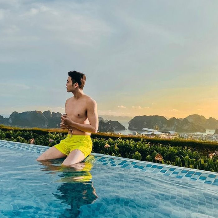 Bể bơi vô cực tại FLC Halong Bay Golf Club