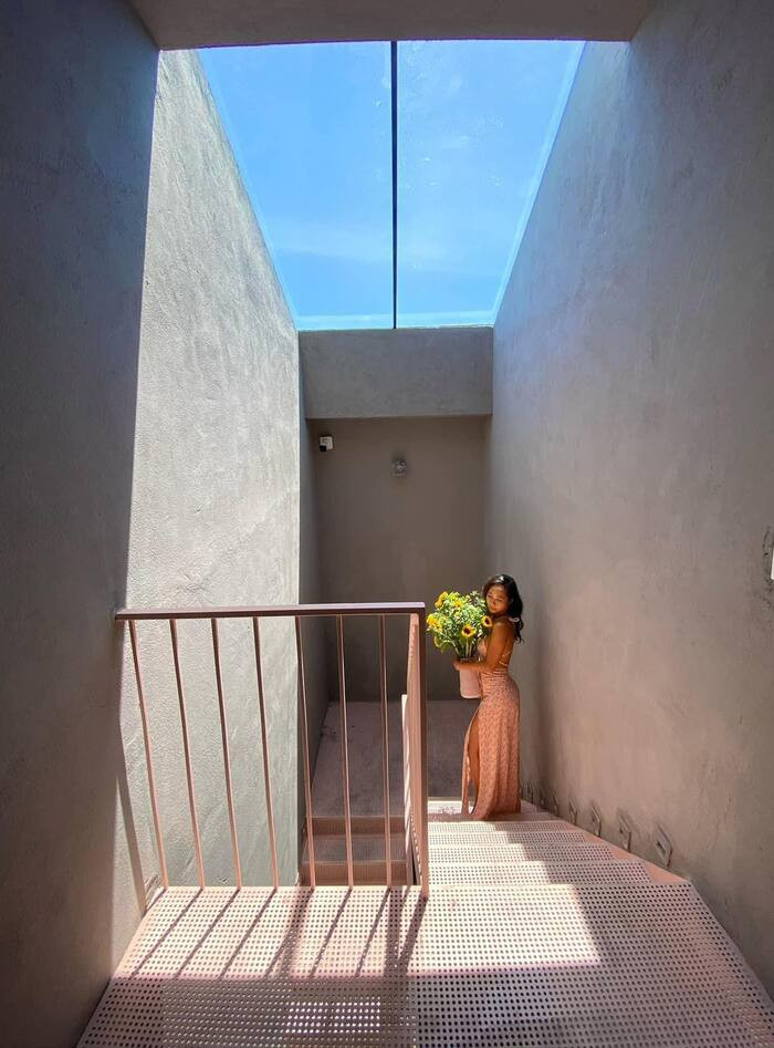 Bể bơi vô cực tại Lek Chi House