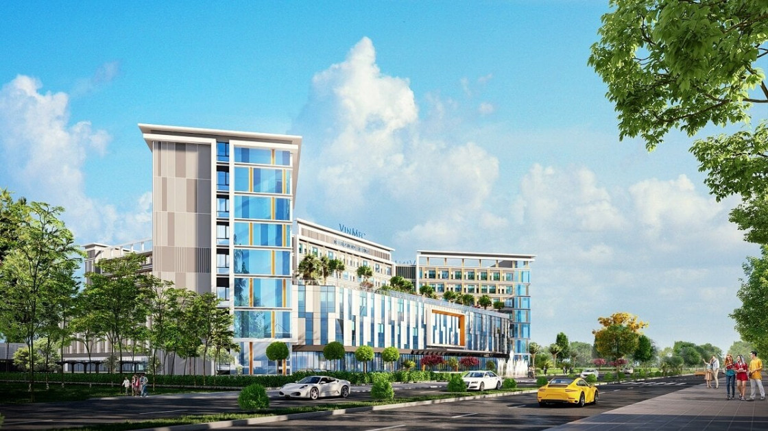 Bệnh viện Đa khoa Quốc tế Vinmec Grand Park vừa được khởi công vào đầu tháng 11/2023.