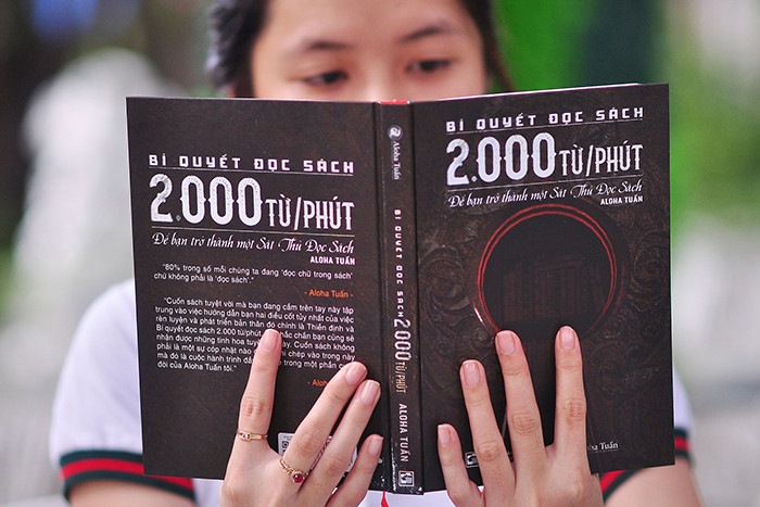 Bí quyết đọc sách 2000 từ/phút – Aloha Tuấn