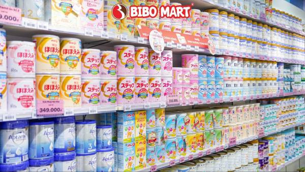 Bibo Mart – Địa chỉ cung cấp các dòng sữa Meiji, Aptamil chính hãng