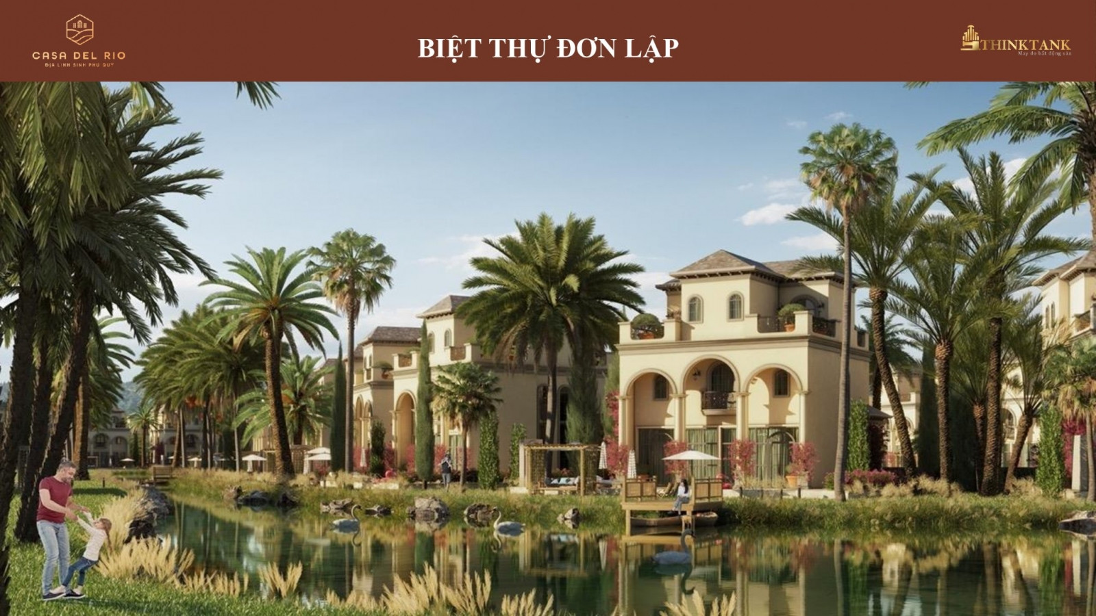 Biệt thự đơn lập Casa Del Rio Hòa Bình