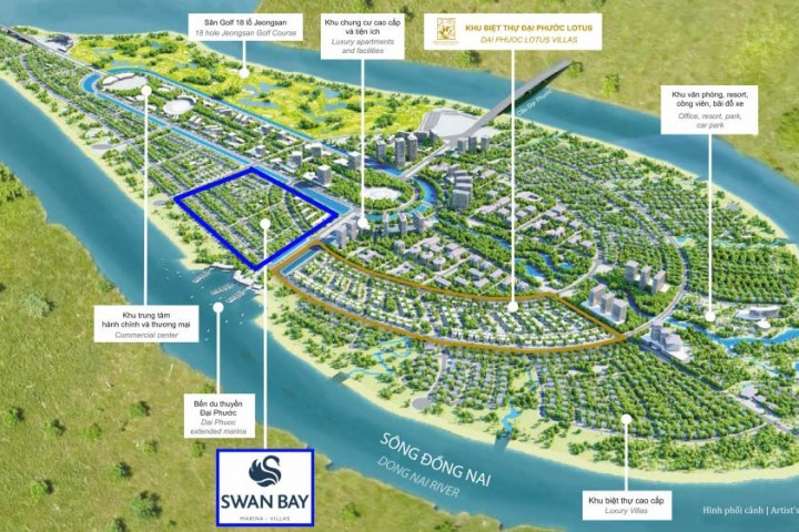 Biệt thự Golf Swan City
