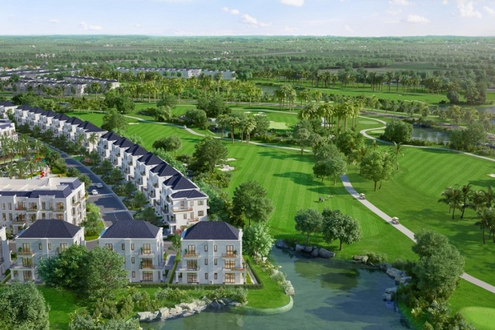 Biệt thự golf West Lakes Golf &amp; Villas Long An