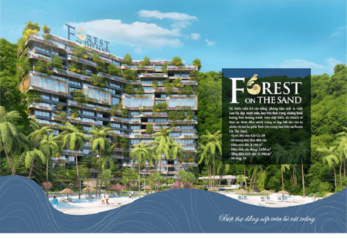 Biệt thự trên cát trắng tại Forest On The Sand