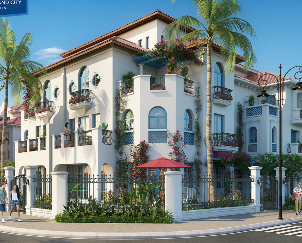 Biệt thự tứ lập Sun Grand City Feria