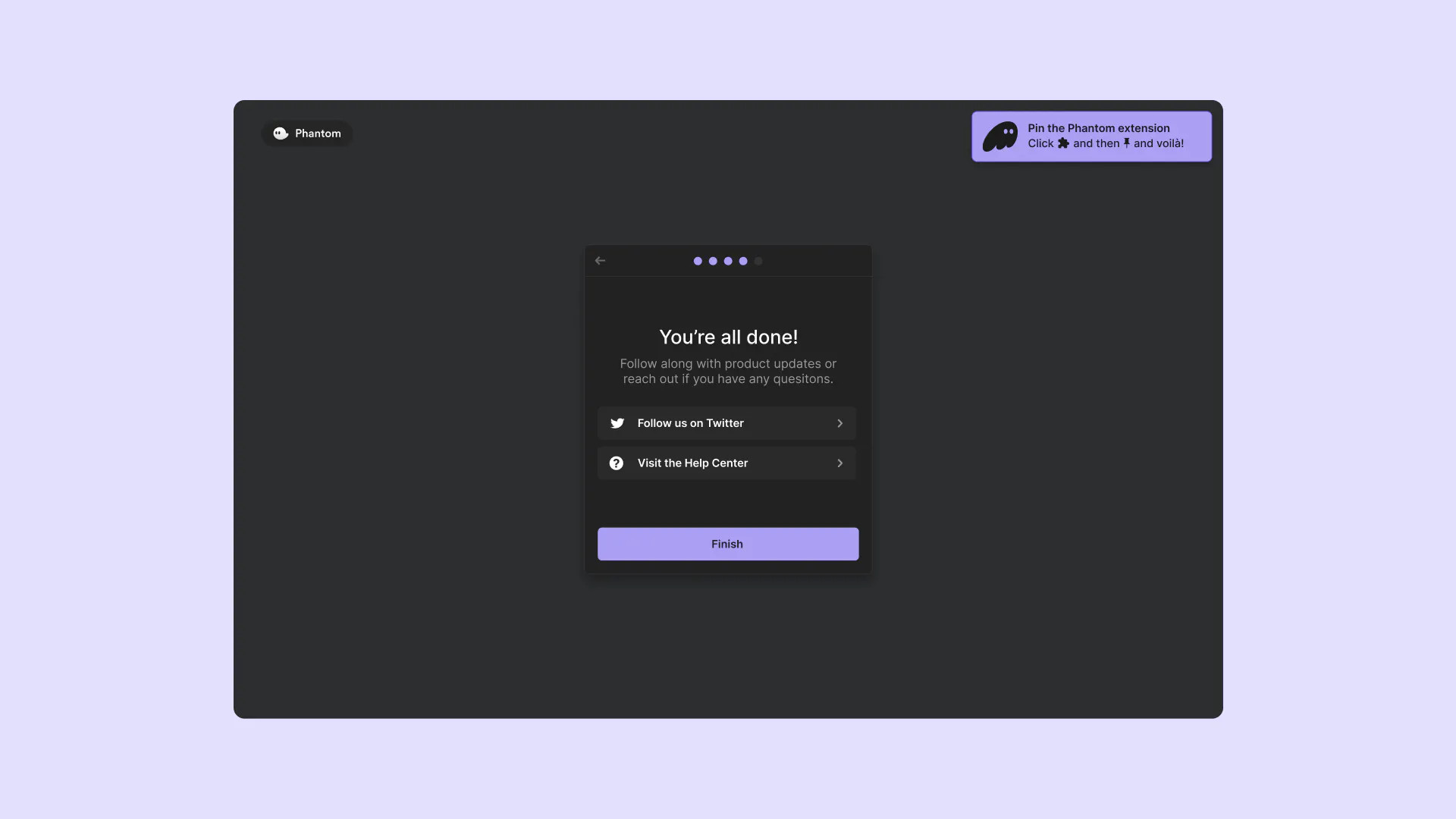 Biểu tượng truy cập ví Phantom