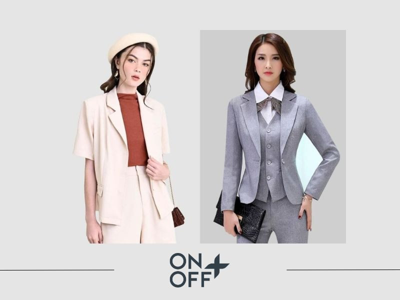 Blazer so với vest