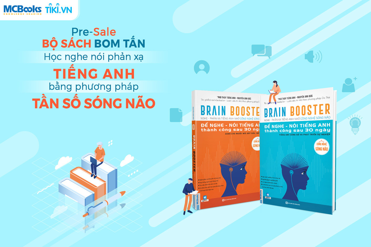 Bộ sách áp dụng công nghệ sóng não vào việc học tiếng Anh