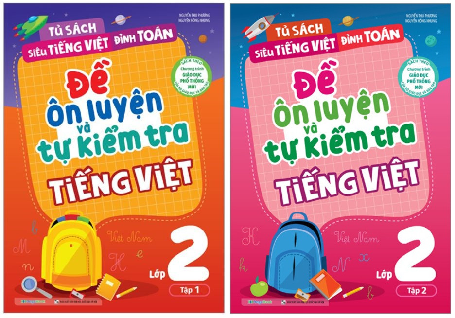Bộ sách Đề ôn luyện và tự kiểm tra Tiếng Việt lớp 2