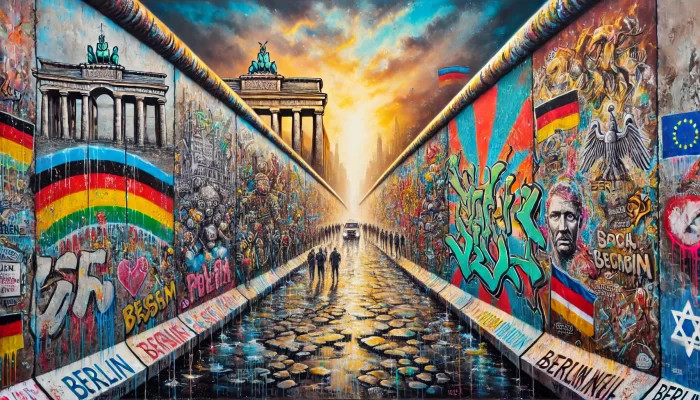 Bức Tường Berlin Biểu Tượng Kiên Cường