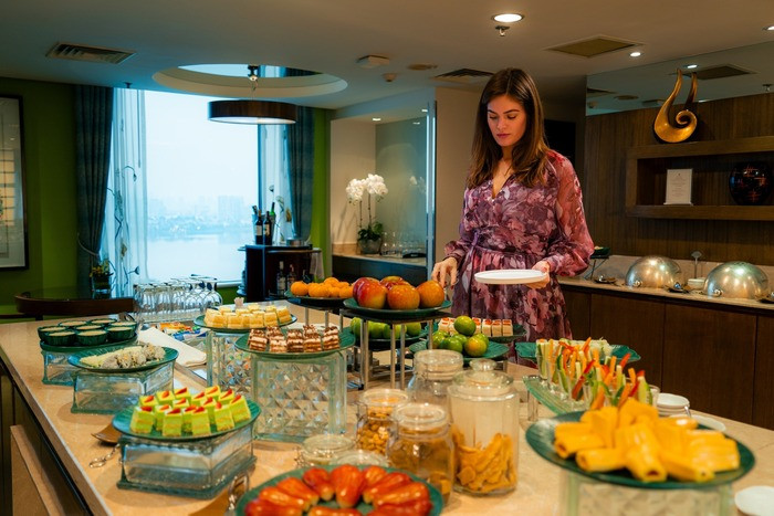 Buffet tại nhà hàng Pacifica