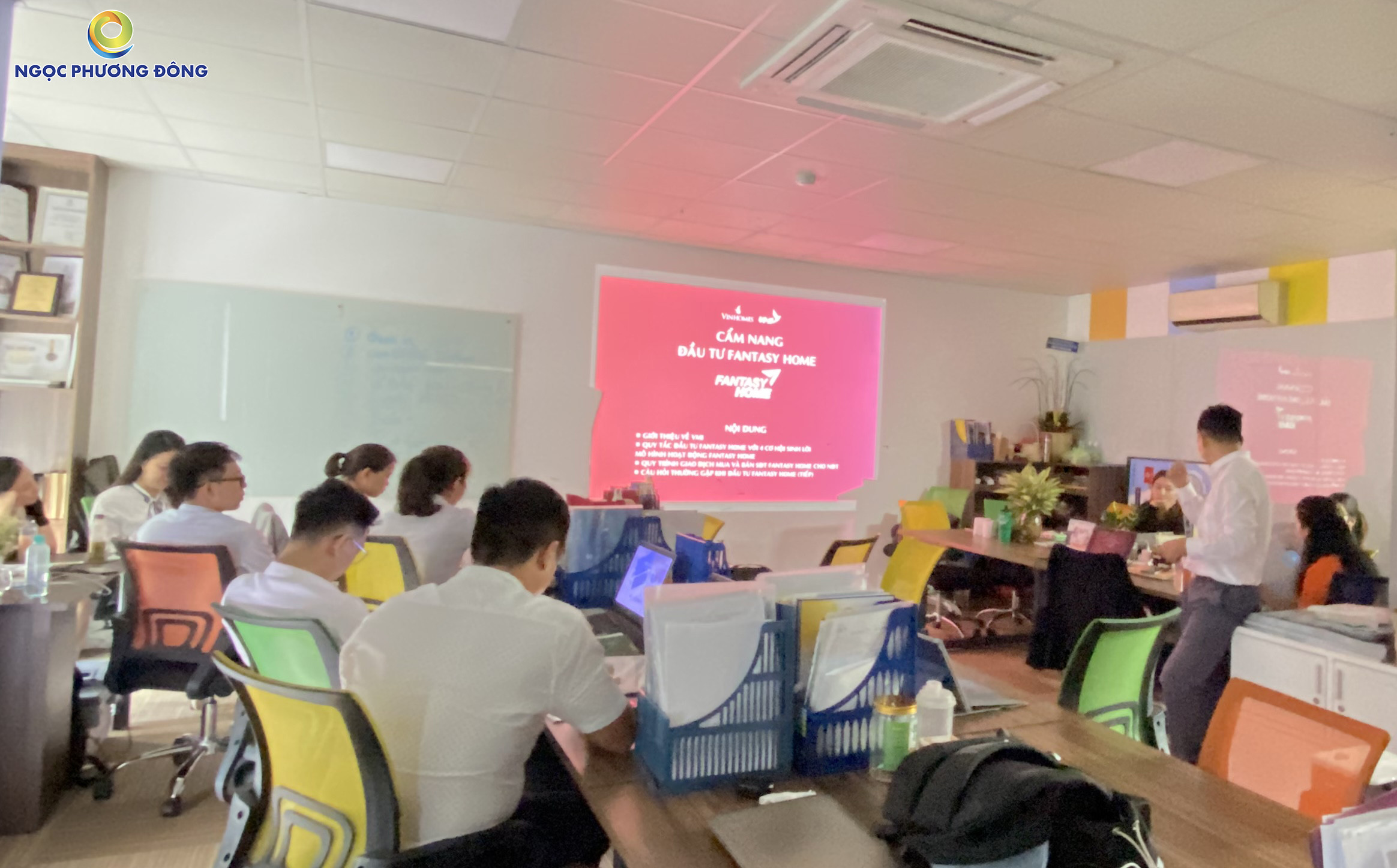 Training dự án Fantasy Home tại Ngọc Phương Đông VP. HCM