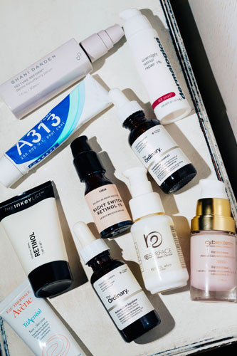 Các dạng retinol