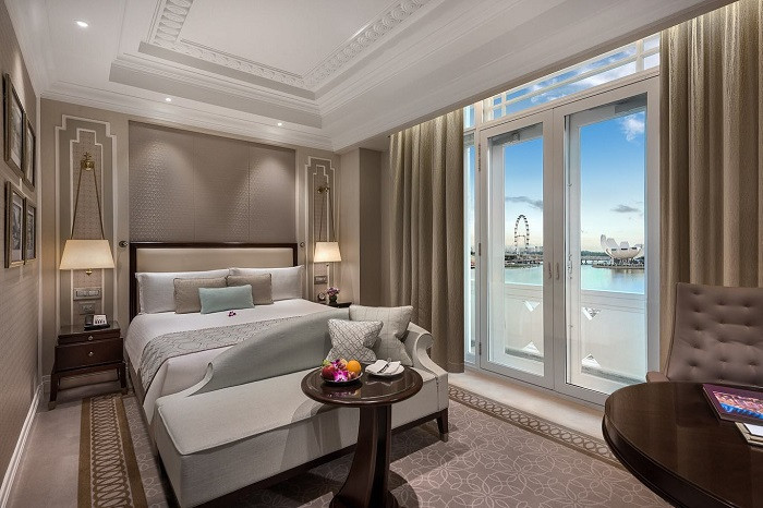 các phòng ở khách sạn The Fullerton Hotel Singapore