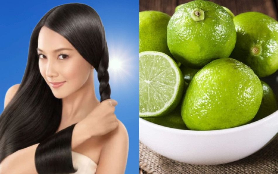 Cách gội đầu lâu bền bằng chanh