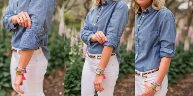 Cách xắn tay áo J.Crew