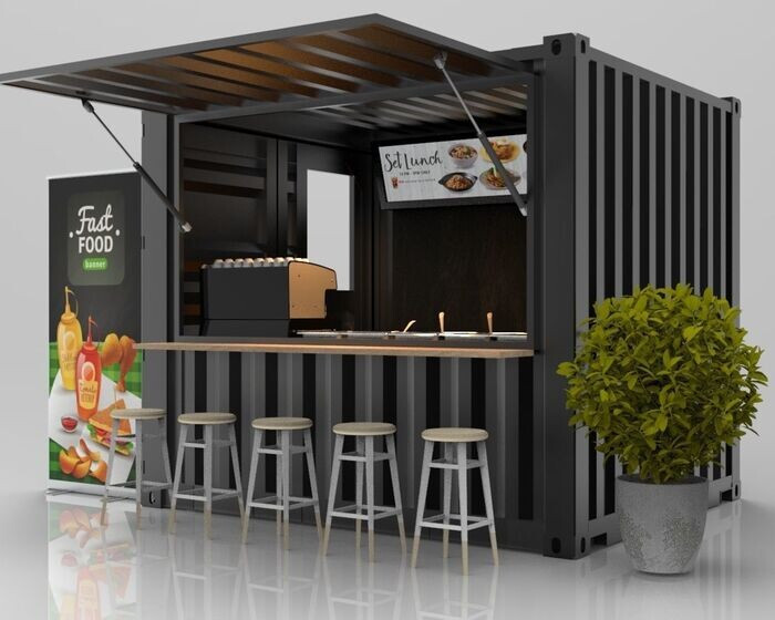 Cafe container take away