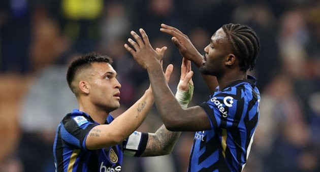 Inter 3-2 Monza: Ngược dòng không tưởng; Giữ vững ngôi đầu