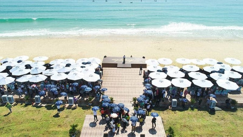 Cam Ranh với cảnh biển tuyệt đẹp