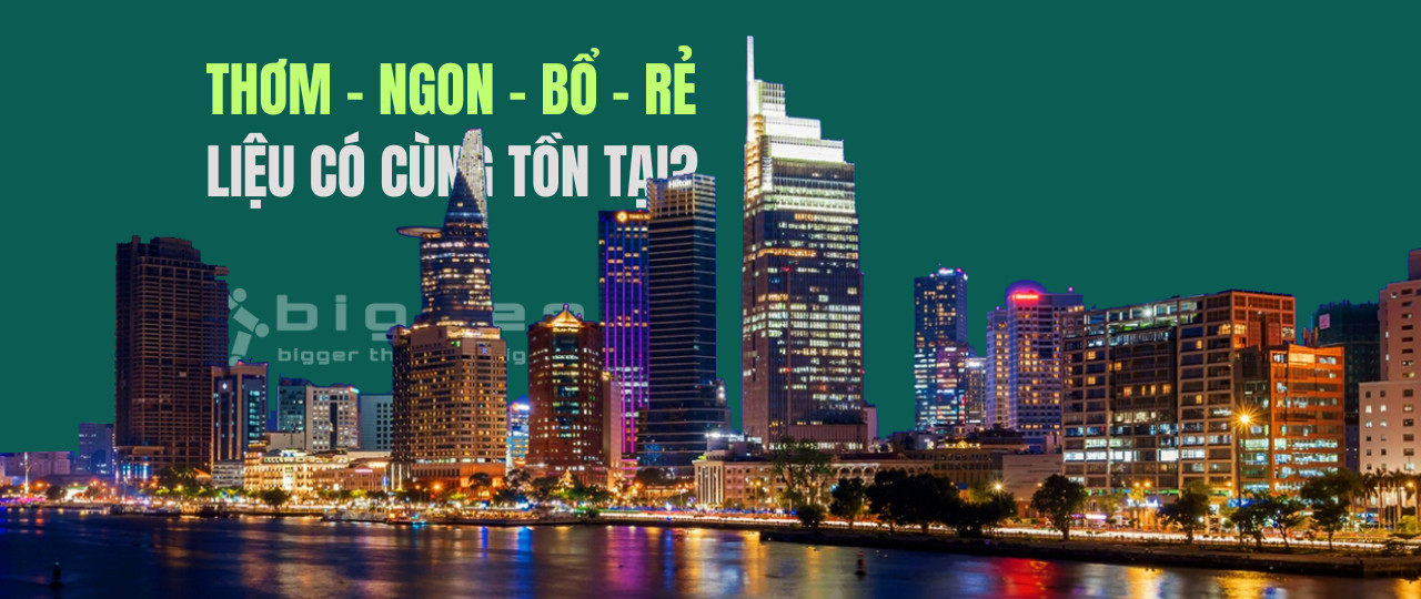 Ikigai: liệu có tồn tại dự án đồng thời thơm – ngon – bổ – rẻ?