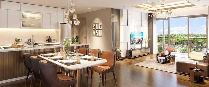 Căn hộ mẫu Eco Green quận 7